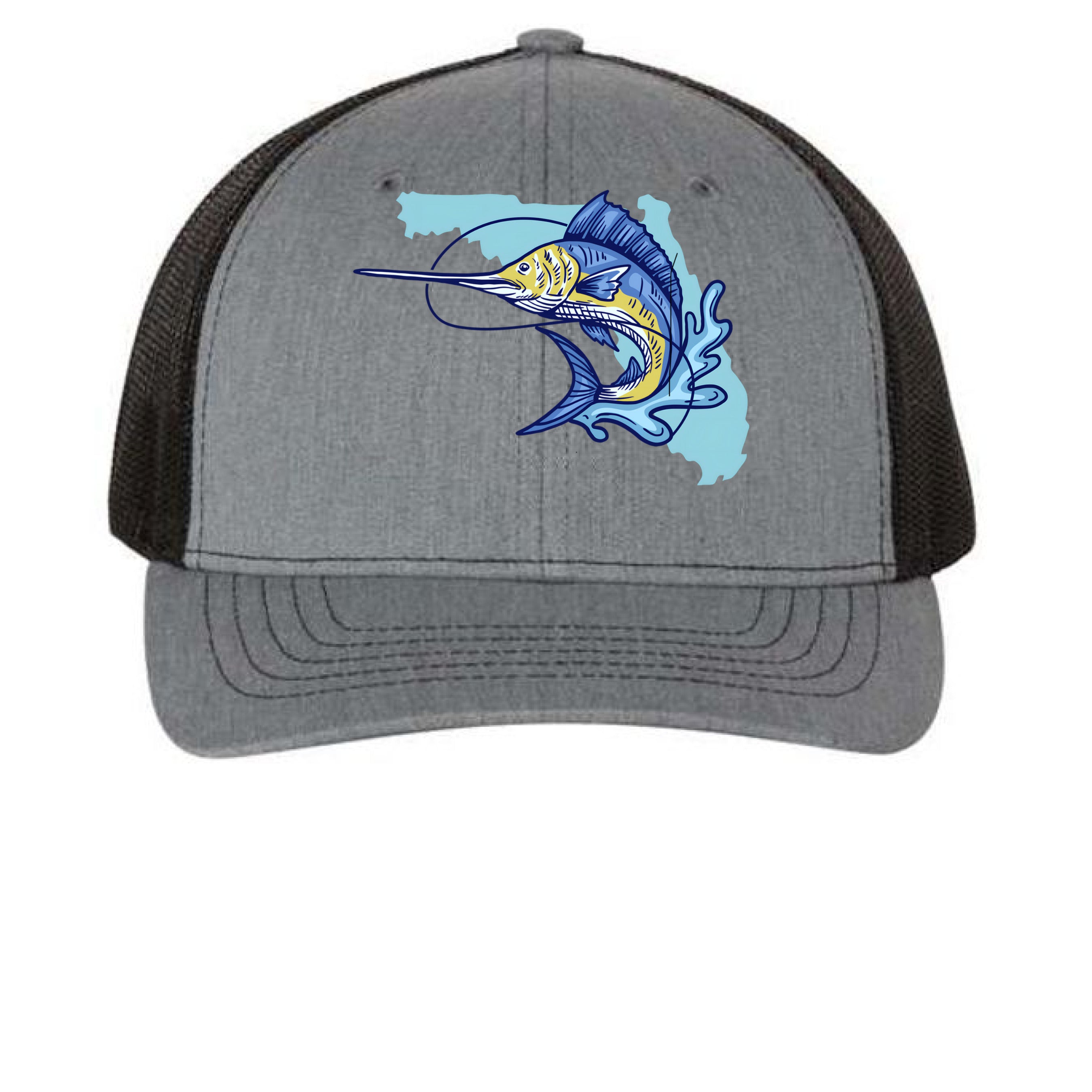 Heather Grey/ Black - FRONT